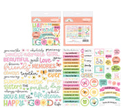Doodlebug Design - Butterfly Kisses Collection - chit-chat