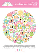 Doodlebug Design - Butterfly Kisses Collection - Shadow Box Kit