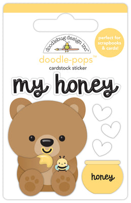Doodlebug Design - Bee Happy Collection - my honey doodle-pop