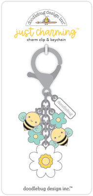 Doodlebug Design - Bee Happy Collection - bee happy just charming clip