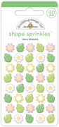 Doodlebug Design - Berry Sweet Collection - Berry Blossom shape sprinkles