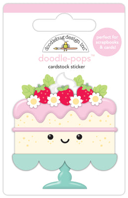 Doodlebug Design - Berry Sweet Collection - Strawberry Shortcake Doodle-pop