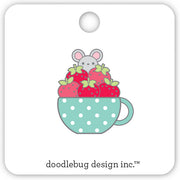Doodlebug Design - Berry Sweet Collection - treat collectible pin