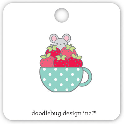 Doodlebug Design - Berry Sweet Collection - treat collectible pin