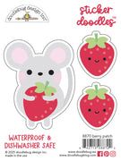 Doodlebug Design - Berry Sweet Collection - berry patch sticker doodle