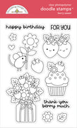 Doodlebug Design - Berry Sweet Collection - berry sweet doodle stamps