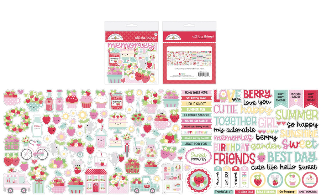 Doodlebug Design - Berry Sweet Collection - all the things