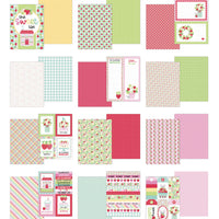 Doodlebug Design - Berry Sweet Collection - 6x8 paper pad