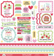 Doodlebug Design - Berry Sweet Collection - this & that stickers
