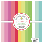 Doodlebug Design - Berry Sweet Collection - textured cardstock assortment pack