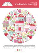 Doodlebug Design - Berry Sweet Collection - shadow box kit