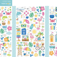 Doodlebug Design Summer Fun Mini Icon Stickers