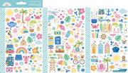 Doodlebug Design Summer Fun Mini Icon Stickers