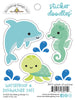 Doodlebug Design Summer Fun Splash of Summer Sticker Doodles