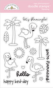 Doodlebug Design Summer Fun Flamazing Doodle Stamps