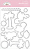 Doodlebug Design Summer Fun Flamazing Doodle Cuts
