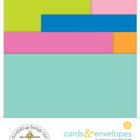 Doodlebug Design Summer Fun Assortment Cards & Envelopes
