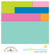 Doodlebug Design Summer Fun Assortment Cards & Envelopes