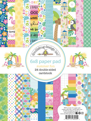 Doodlebug Design Summer Fun 6x8 Paper Pad