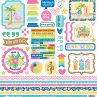 Doodlebug Design Summer Fun This & That Sticker Sheet