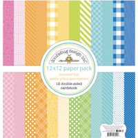 Doodlebug Design Summer Fun Petite Prints Assortment Pack