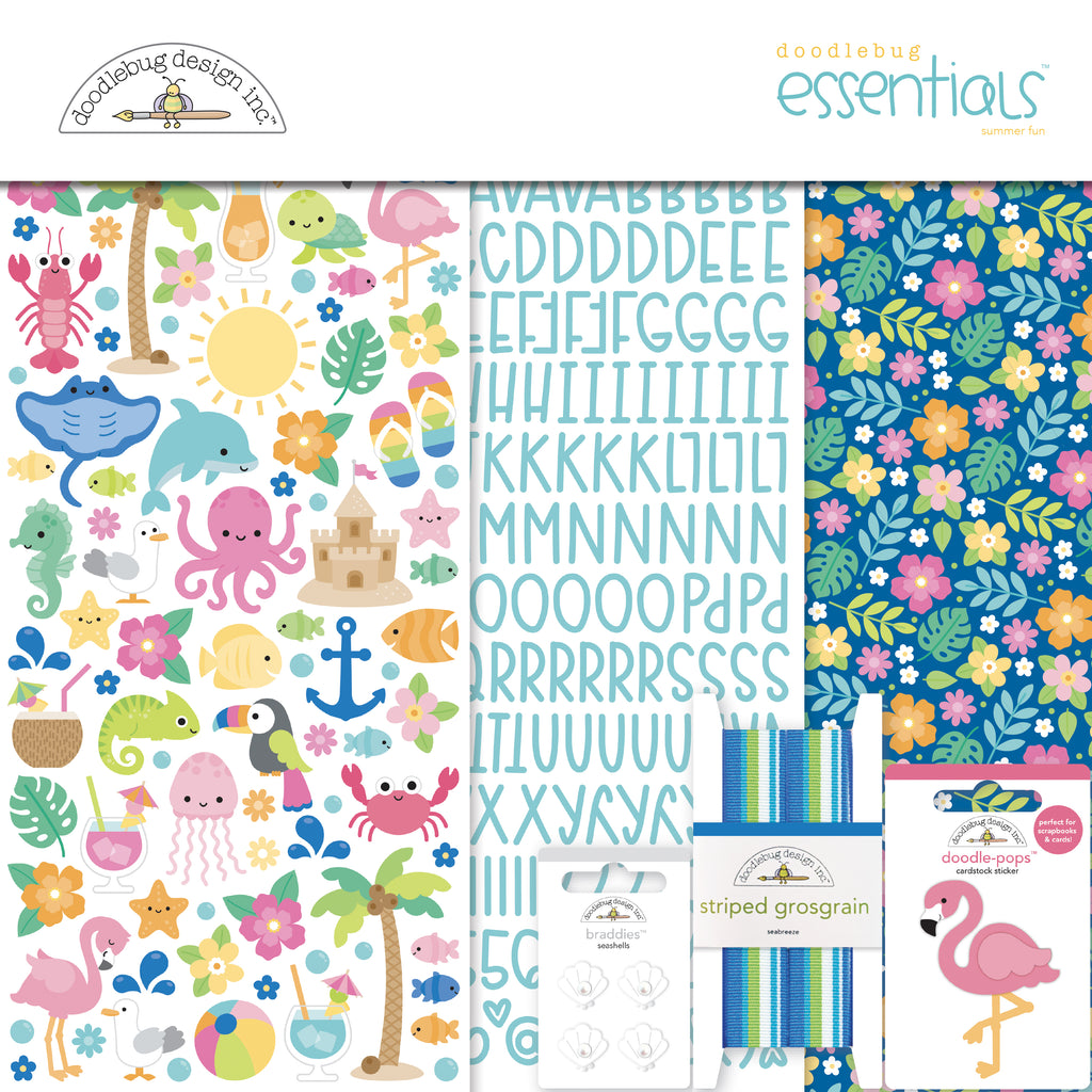 Doodlebug Design Summer Fun Essentials Kit