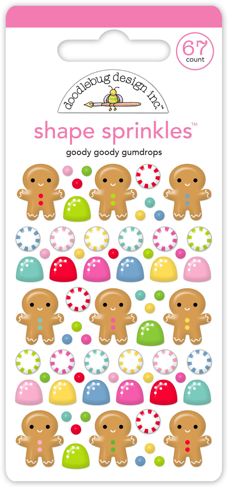 Doodlebug Design - Oh What Fun - Goody Goody Gumdrops Sprinkles