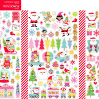 Doodlebug Design - Oh What Fun - Mini Icon Stickers