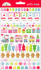 Doodlebug Design - Oh What Fun - Puffy Icon Stickers