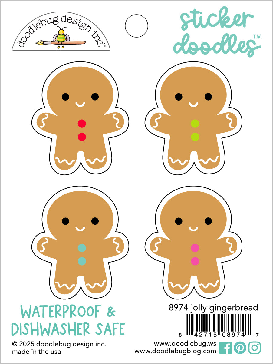 Doodlebug Design - Oh What Fun Collection - Sticker Doodles