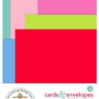Doodlebug Design -Oh What Fun - Assortment Cards & Envelopes