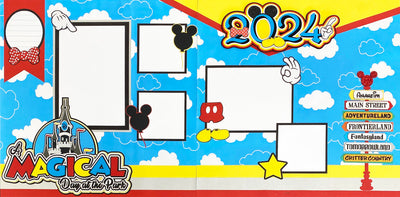 *Page Kit* Magical Day At The Park 2025 Year - LAST CHANCE!