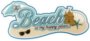 THE BEACH IS MY HAPPY PLACE - TITLE