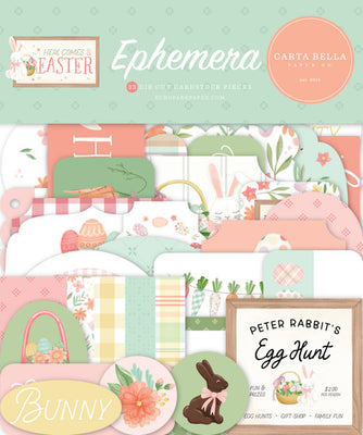 Carta Bella - Here Comes Easter - Ephemera