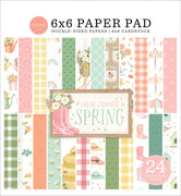 Carta Bella - Here Comes Spring - 6x6 Paper Pad *LAST CHANCE*