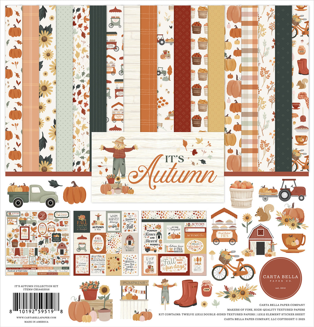 NEW! Carta Bella It's Autumn!