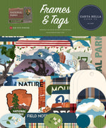 Carta Bella - National Parks Frames & Tags