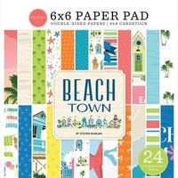 Carta Bella Paper - Beach Town Collection - 6 x 6 Paper Pad *LAST CHANCE*