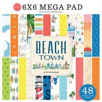 Carta Bella Paper - Beach Town Collection - 6 x 6 Mega Paper Pad *LAST CHANCE*