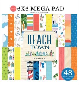 Carta Bella Paper - Beach Town Collection - 6 x 6 Mega Paper Pad *LAST CHANCE*