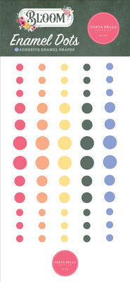 Carta Bella Paper - Bloom Collection - Enamel Dots *LAST CHANCE*