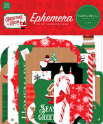 Carta Bella Paper- Christmas Cheer- Ephemera *LAST CHANCE*