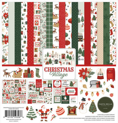 Carta Bella Paper - Christmas Village Collection - 12 x 12 Collection Kit