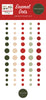 Carta Bella Paper - Christmas Village Collection - Enamel Dots *LAST CHANCE*