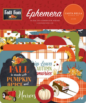 Carta Bella Paper Co. - Fall Fun Collection - Ephemera LAST CHANCE!