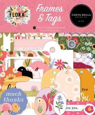 Carta Bella Paper Co. - Flora No. 6 Collection - Frames and Tags LAST CHANCE!