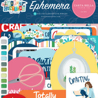 Carta Bella Paper - Happy Crafting Collection - Ephemera *LAST CHANCE*