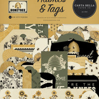 Carta Bella Paper - Honey Bee Collection - Ephemera - Frames And Tags