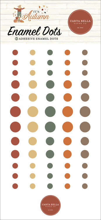 Carta Bella Paper - It's Autumn Collection - Enamel Dots