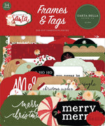 Carta Bella Paper - Letters To Santa Collection - Christmas - Frames & Tags *LAST CHANCE*